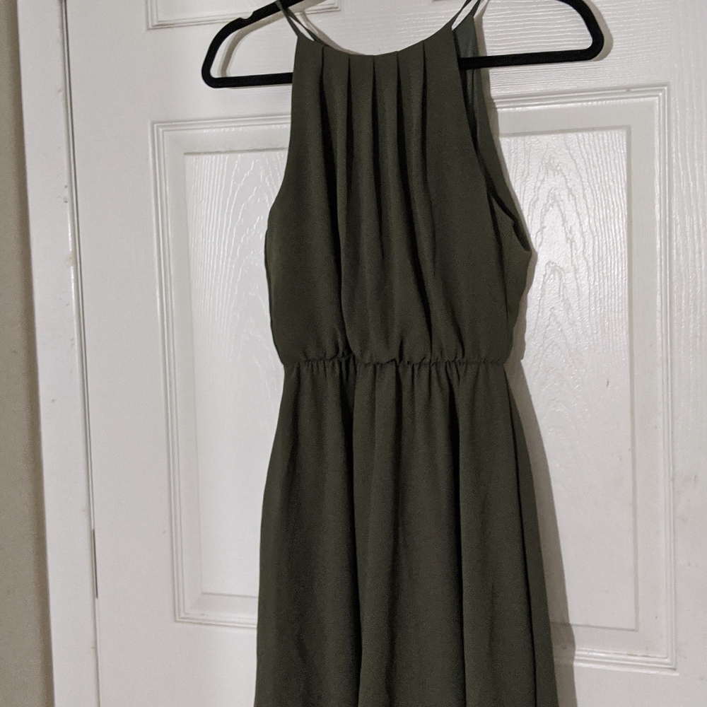 Green dress